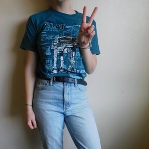 Star Wars AT-AT Tee Blue